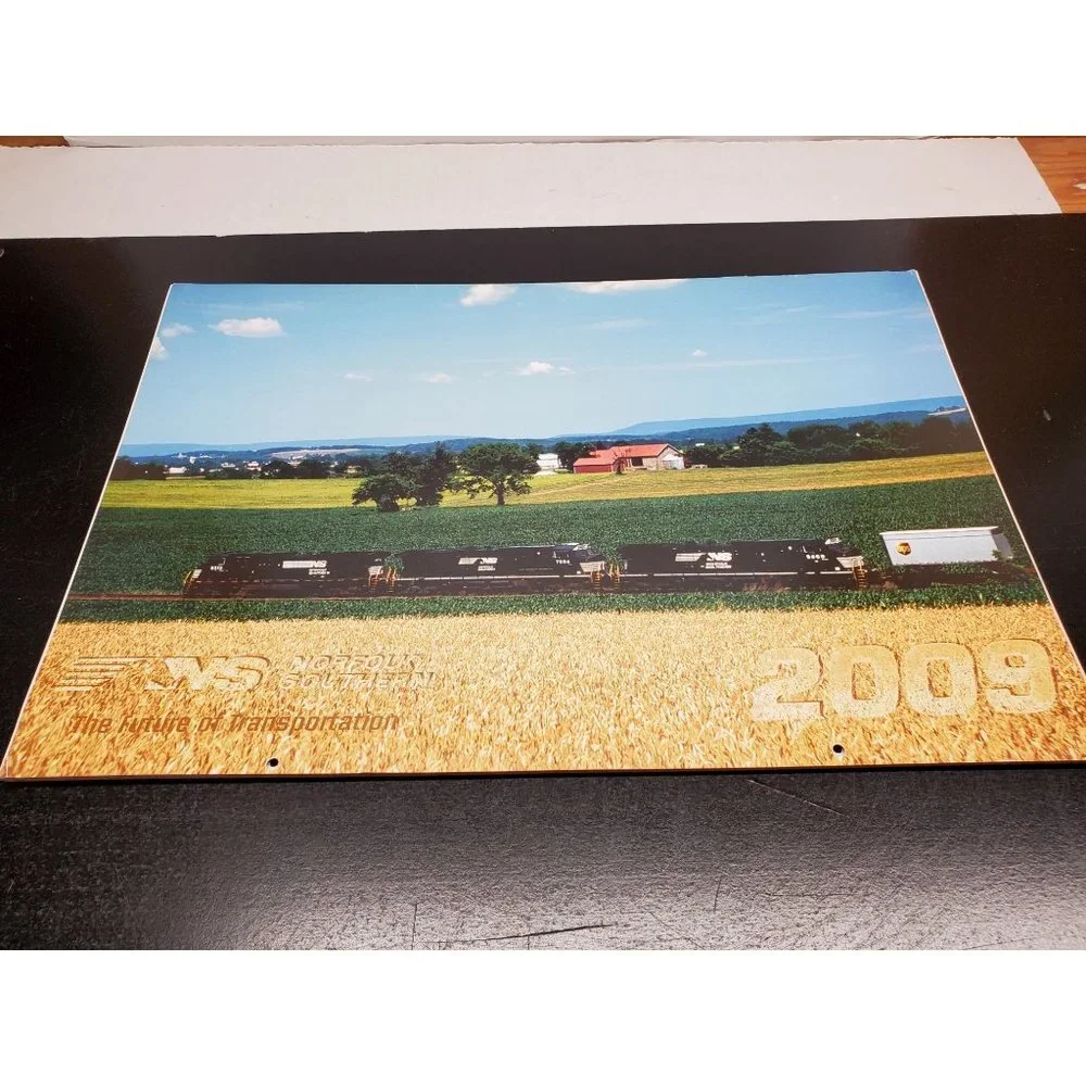 2009 Norfolk‎ Southern Railroad Calendar - Oversize